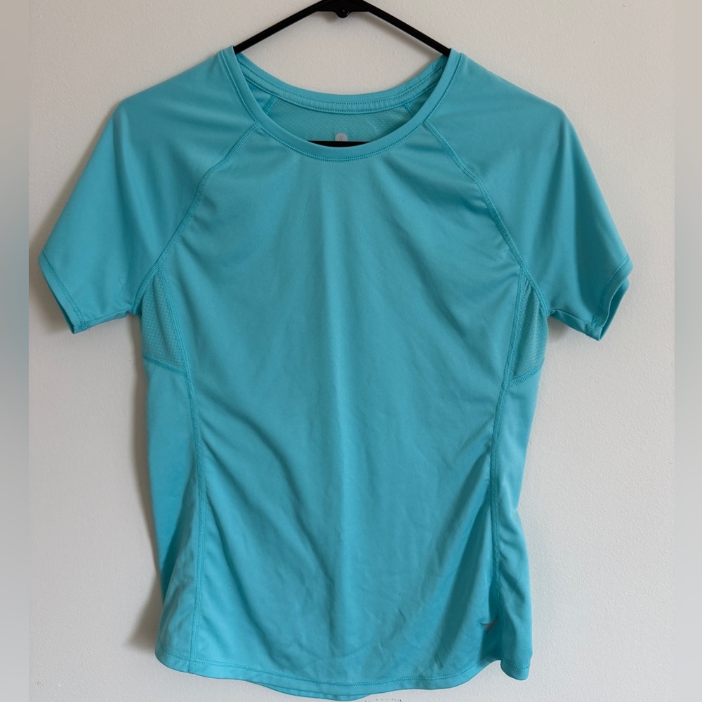 Blue old navy active workout top